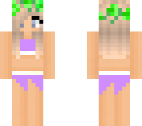 light purple swimsuit