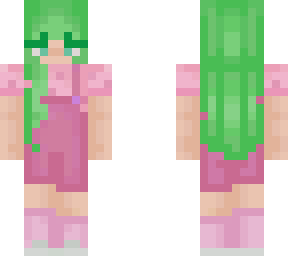 minty hair