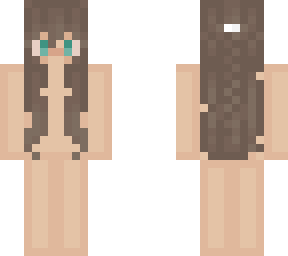 my basic skin + sweater and shorts