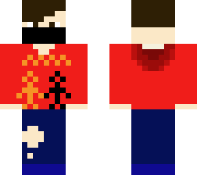 my new mine craft skin mask is not removeable v2