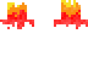 on fire