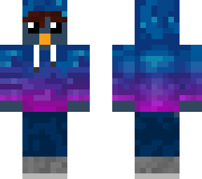 pigeon in galaxy hoodie