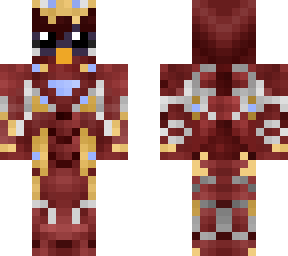 pigeon in ironman suit