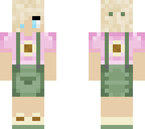 pretty girl with overalls