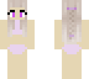purple bikini edit