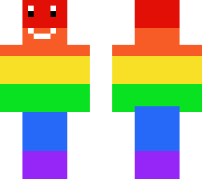rainbow person
