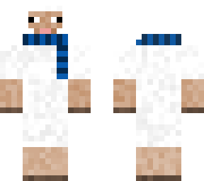 sheep with scarf