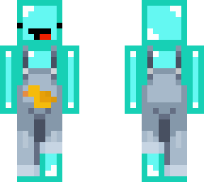 skeppy, but he's wearing duckie overalls