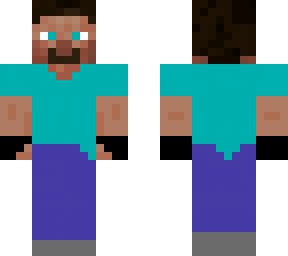 steve with half glove | Minecraft Skin