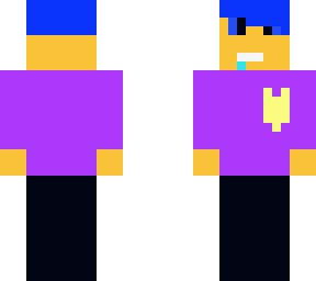 the purple guy