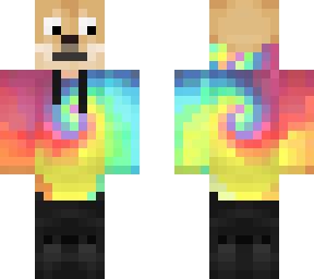 tie dye doge