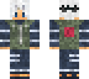 white haired minito