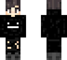 black hoodie