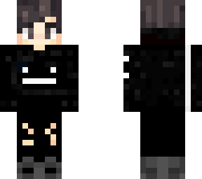 black hoodie re-skin