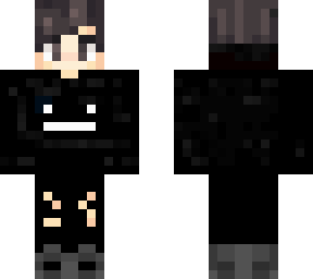 black hoodie re-skin