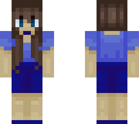 blue girl