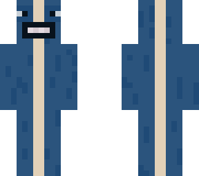 blue man
