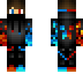 blue red boy