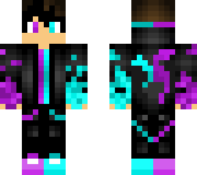 cool kid (purple/cyan)