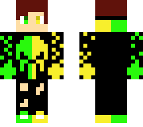 cool yellow and green boy