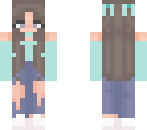 cute mint girl