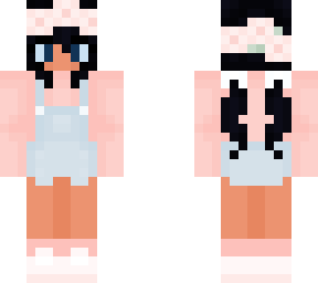 cute pink overalls look with flower crown