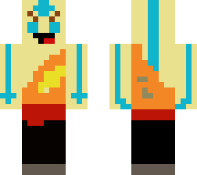 derpy aang in avatar state