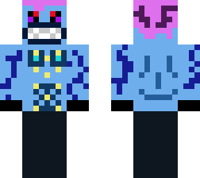 epic blue man