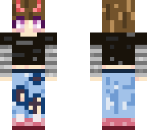 first skin! demon thingy