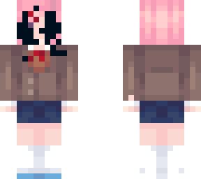 glitched natsuki
