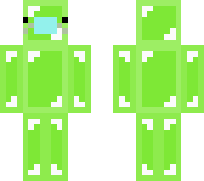 green skeppy corona man