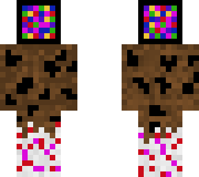 gumbal head, cookie body, and ice cream legs with sprinkles