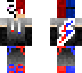 half anonymous blue and red skin 2