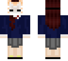 kitsune high school girl