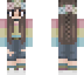 pan flag outfit (not mine)