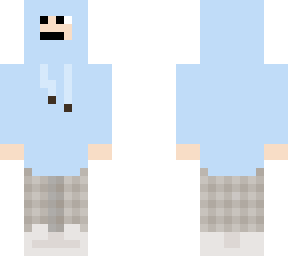 pastel blue hoodie