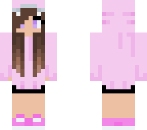 pink dino hoodie girl