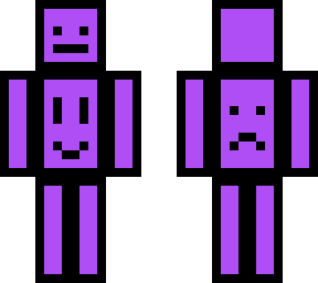 purple face