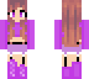 purple girl