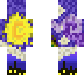 purple starry night