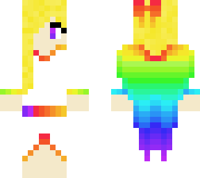 rainbow angle girl