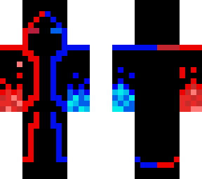 red and black mage w fire arms lol
