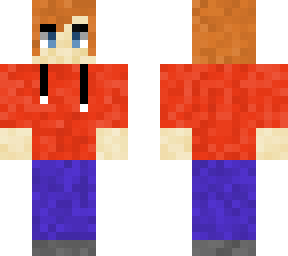 red hoodie boy