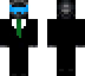 robot in a suit