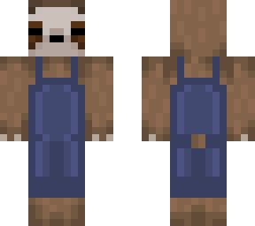 sloth in overalls <3