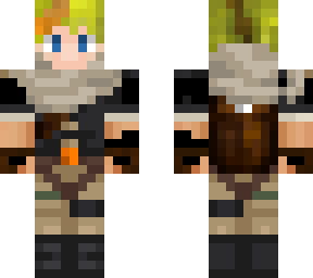 survivor (blond, orange themed)