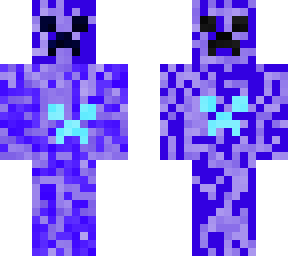 the blue man