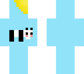 a terrible panda pixel art