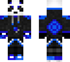 blue panda