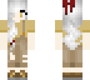 brown overalls
